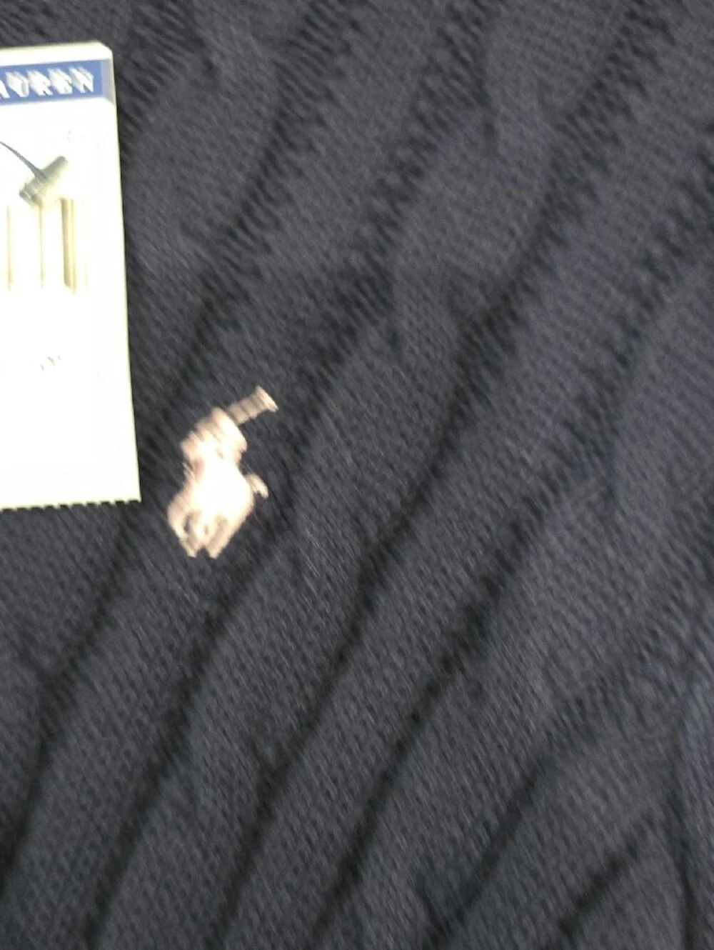 Ralph Lauren soft cable